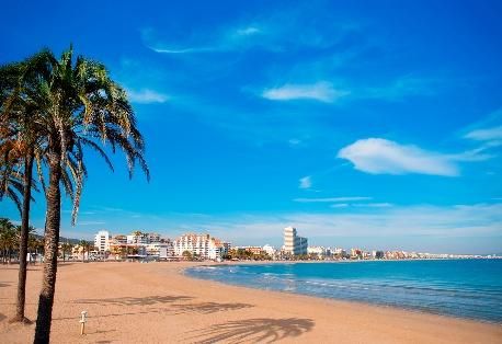 Playa en la costa mediterránea